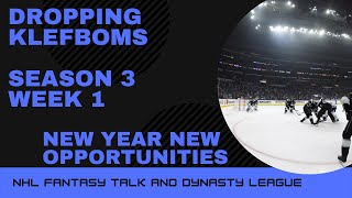 Year 3 Episode 1 - Dropping Klefboms - NHL Fantasy