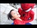 （喪屍老爸微電影）蜘蛛女孩01 Spider Girl 1。勇敢。