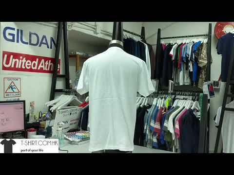 United Athle 5004-01 5.6oz 成人短袖亨利領 T恤 White 001 M