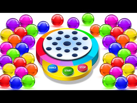 kidscamp---learn-colors-with-dancing-balls-on-finger-family-song-by-kidscamp