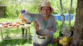 Prepare esta comida para la minga de Uvitas