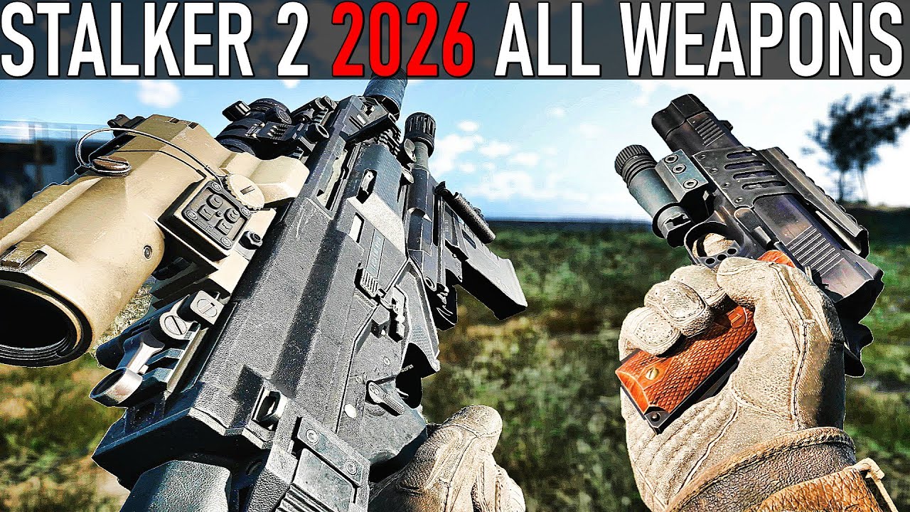STALKER 2 2026 - All Weapons Showcase [ONE YEAR AFTER RELEASE]