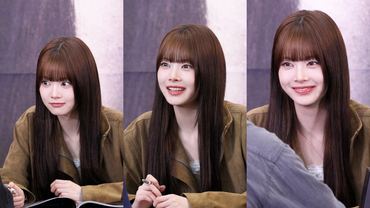 LE SSERAFIM (EUNCHAE's Fansign) 사인중인 르세라핌 '홍은채' 직캠 | 'HOT' Fan Sign Event • 250316