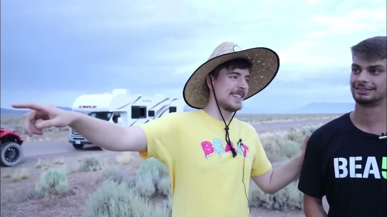 Mr beast spending 1 day in area 51!!!!!MrBeast MrBeastGaming