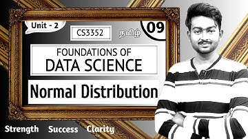 Normal Distribution in Tamil | Problem 2 | Foundations of Data Science in Tamil | Unit 2