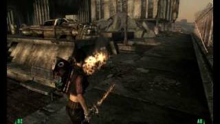 Fallout 3 - glitch / bug - how become see-through - new better version
