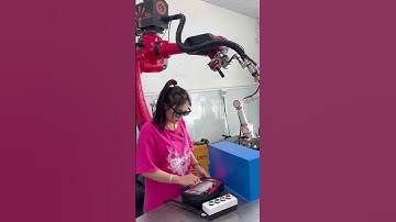 Welding robot.#industrial #robot #welding #spraying #stamping #palletizing #machine #manufacturing
