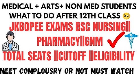 JKBOPEE EXAMS FOR 2026 SESSION 🔥 ELIGIBILITY| FEE | CUTOFF | SEATS 👍 EXAM DATES MUST WATCH ✅