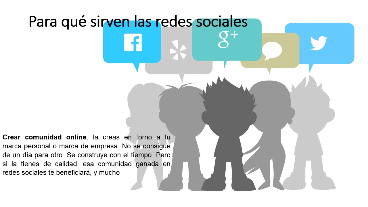 Para qué sirven las redes sociales