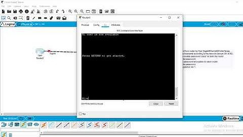 Lab For Basic Router Security Configuration | Cisco Packet Tracer | Lab | By TechnoV