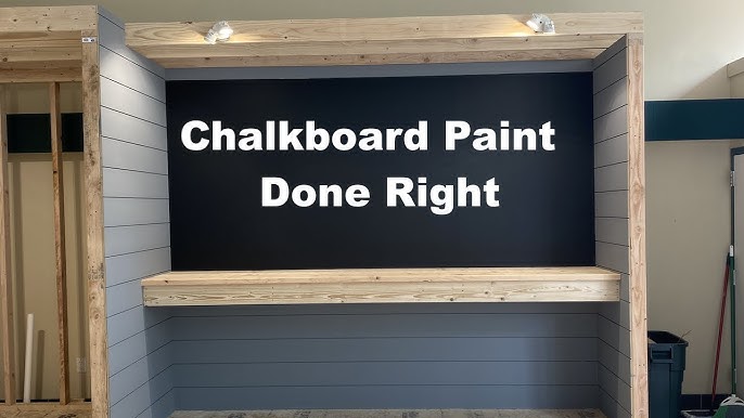 Chalkboard Walls: How to Create a Chalkboard/Magnetic Wall — The Decor  Formula