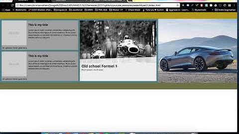 Creating a website | S02E12 | second nested grid - HTML