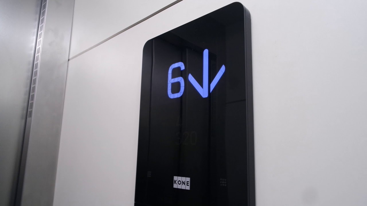 KSS 280: Kone traction elevator/lift in Solnantie 37B, Munkkiniemi ...