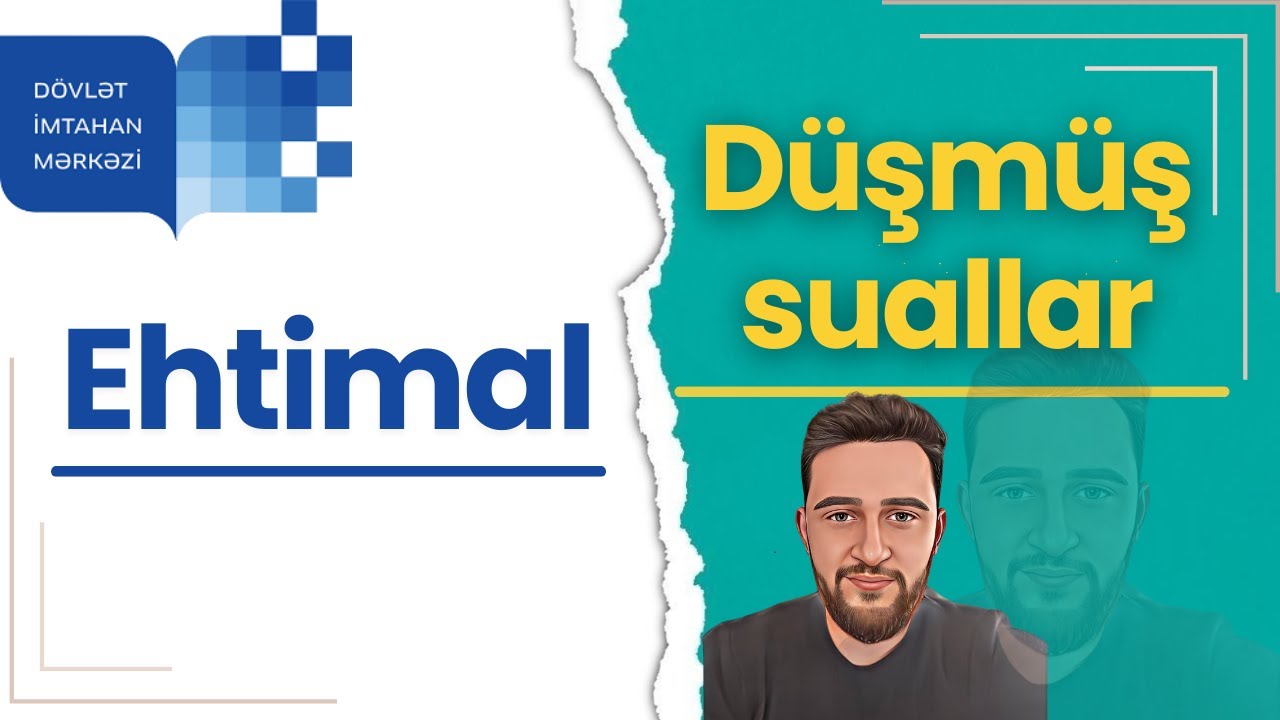 ✅ Ehtimal (9-cu sinif buraxılışa düşmüş suallar)