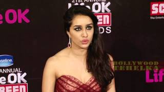 Shraddha Kapoor Byte Red Carpet 21St Annual Life Ok Screen Awards 2015
