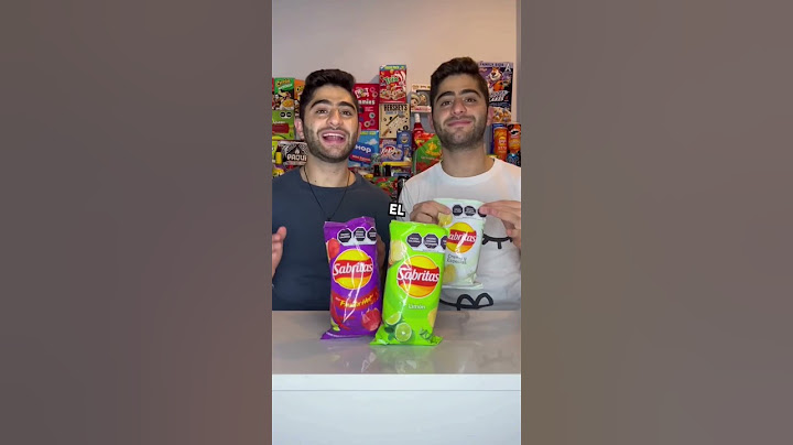 Top 5 sabores de Sabritas más populares #lays #sabritas #papitas #papas #spicy #picante #gemelos