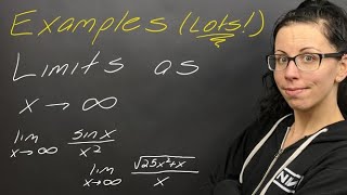Examples: Limits as x Approaches Infinity