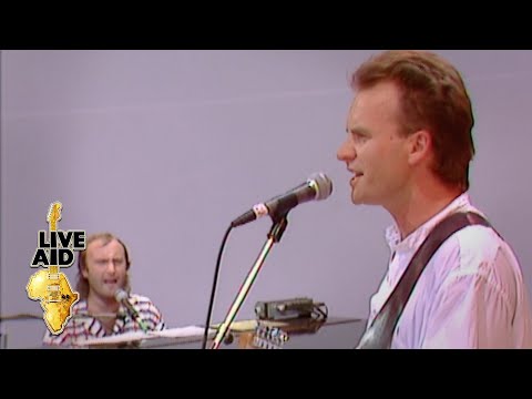 Phil Collins & Sting - Long, Long Way To Go (Live Aid 1985)