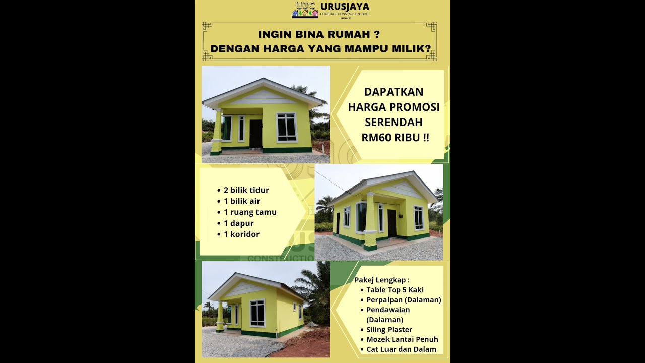Promosi Rumah Rm60ribu Di Batu Pahat Youtube