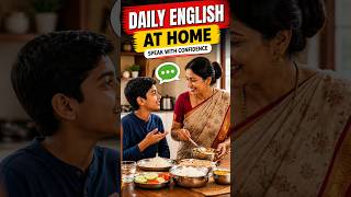 Daily english at home | Speak with confidence #spokenenglish #english #shorts