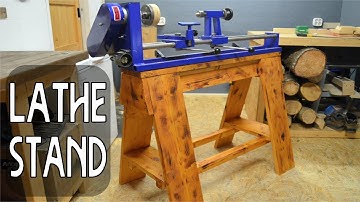 DIY Lathe Stand For Woodturning