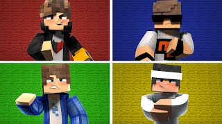 MINECRAFT: BED WARS 1Vs1Vs1 ENTRE AMIGOS!