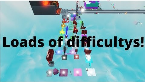 Roblox jump per difficulty OMEAGA (Obby creator)