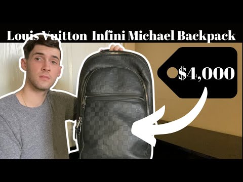 vuitton michael backpack damier infini