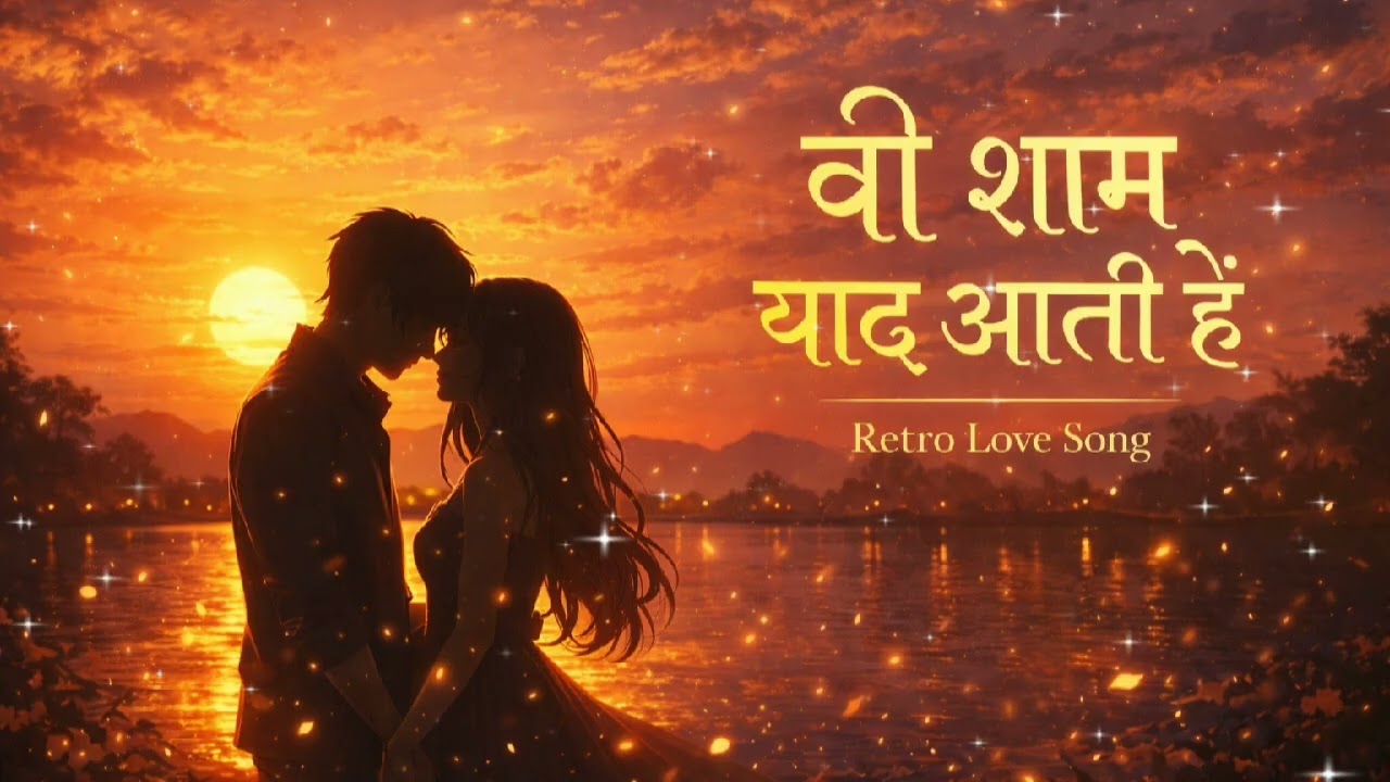 🎵 Song: वो शाम याद आती है🎶 Style: Retro Romantic / Old Bollywood🗣️