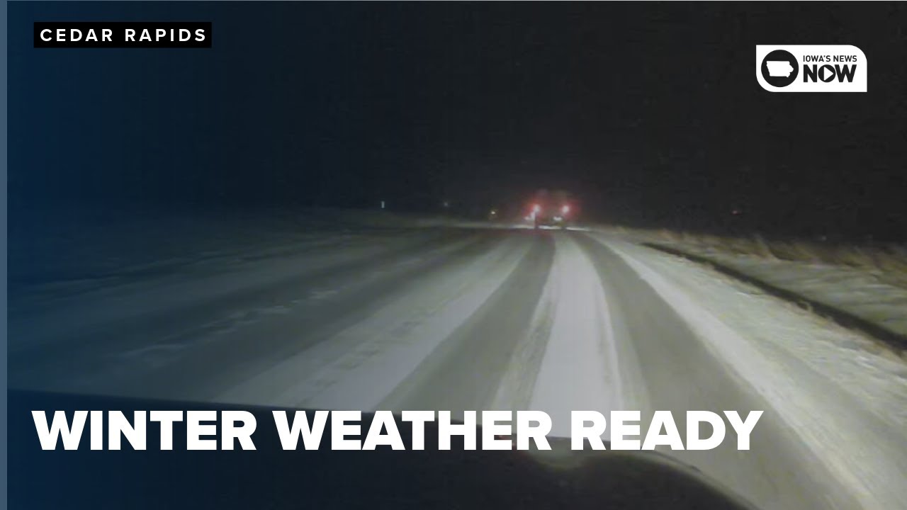 Iowans brace for blizzard conditions and dangerous cold - YouTube