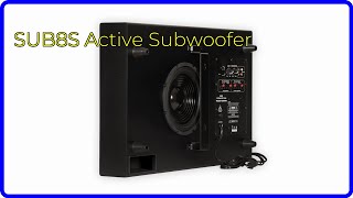 REVIEW (2026): SUB8S Active Subwoofer. ESSENTIAL details.