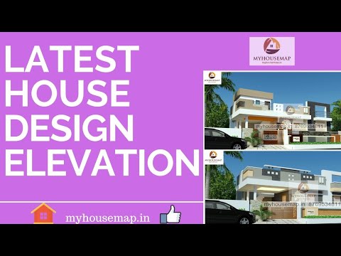 latest-house-design-elevation-|-house-design-elevation-|-ground-floor-plan-|-52*50-ft-|front-design