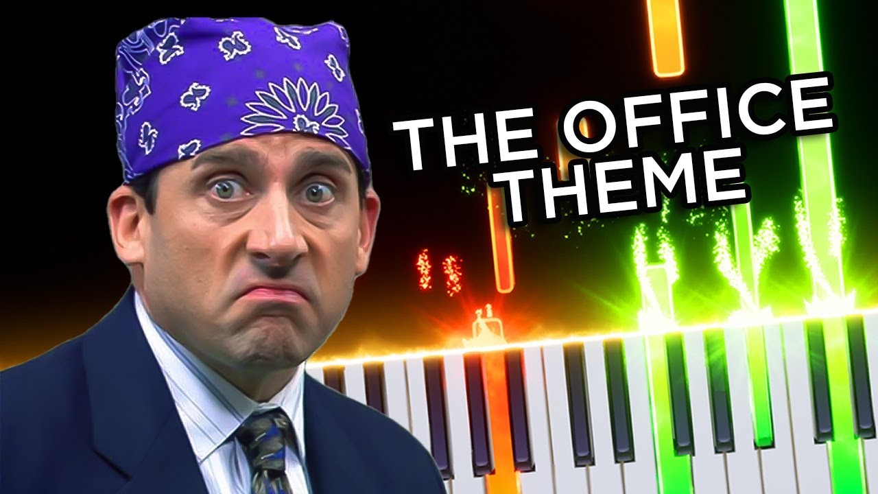 The Office Theme - Easy piano tutorial - YouTube