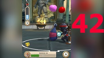 Clumsy Ninja - Gameplay Walkthrough Part 42 - Level 44-45 | BuddyFun