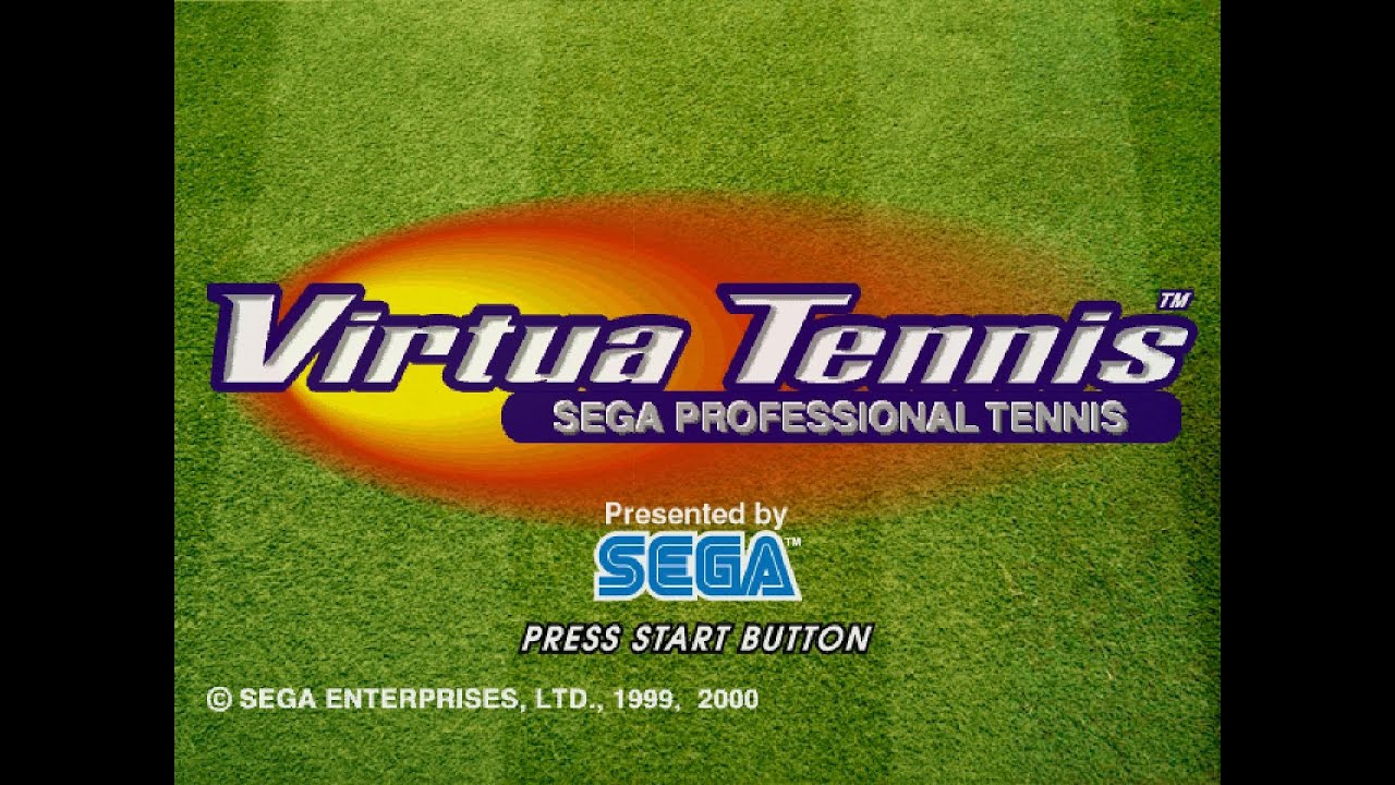 VIRTUA TENNIS / POWER SMASH | SEGA | NAOMI 1999 | 1080p