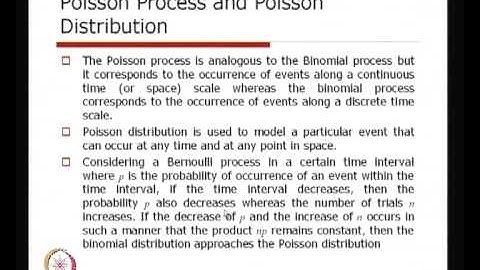 Mod-01 Lec-10 Discrete Probability Distribution
