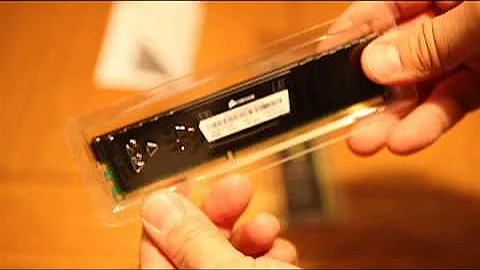 Corsair Vengeance LP Memory Unboxing