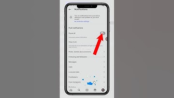 Turn Off Instagram Notifications 🔕 | Instagram Settings Tips #shorts