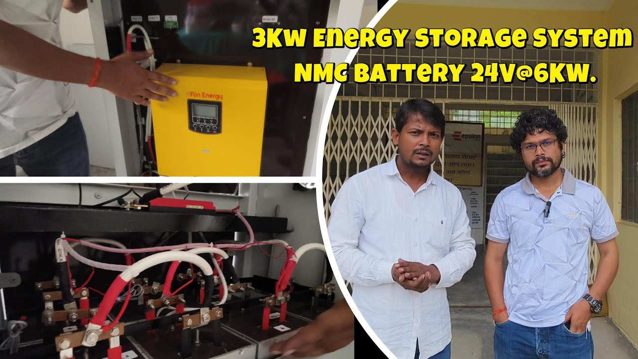 3Kw Energy Storage System NMC Battery 24V@6KW. UPS