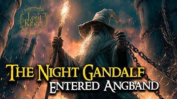 The Night Gandalf Entered Angband | LOTR Lore | Audio Story