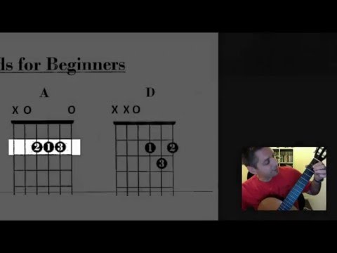 Guitar Basics: D & A Chords/ Dance the Night Away