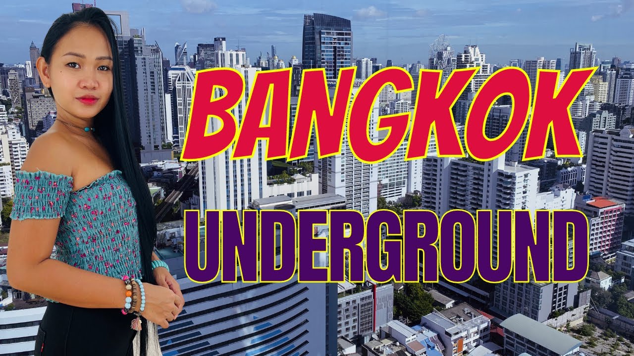 GOING UNDERGROUND IN THAILAND - Bangkok Subway / Chatuchak  Weekend Market