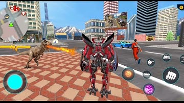 Robot Car Games || Jet Airplane Robot Gameplay