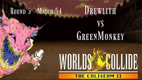 Coliseum II Round 5 Match 54 - drewlith v greenmonkey - Final Fantasy VI: Worlds Collide Randomizer