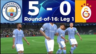 Man City 5-0 Gala | Champions League 23/24 from FC Mobile