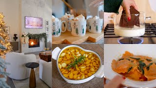 A Cozy Day Of Christmas Decorating , Garlic Confit Brown Butter Ravioli  & Parisian Hot Chocolate by MissLizHeart 250,418 views 1 year ago 10 minutes, 7 seconds