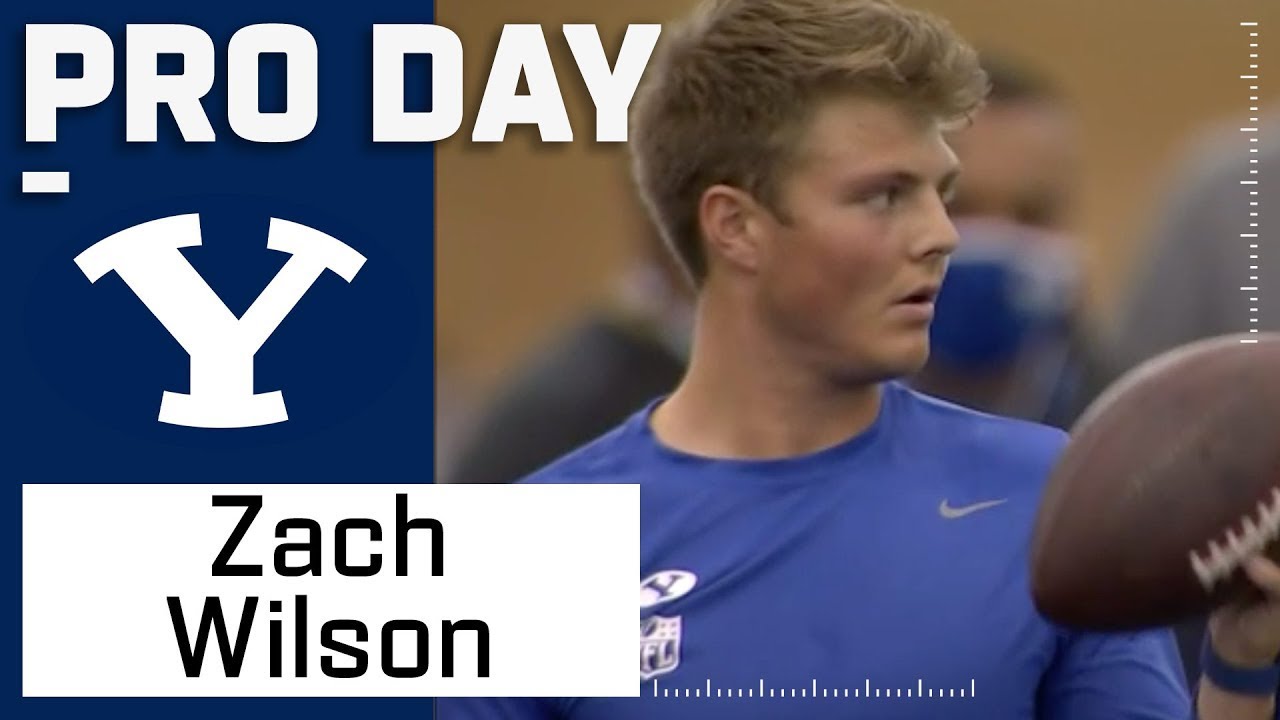 Zach Wilson Pro Day HIGHLIGHTS || BIG ARM ON DISPLAY 💪💪💪