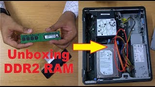 DDR2 RAM UNBOXING AND HOW TO FIT IN CPU | UNBOXING DDR2 RAM