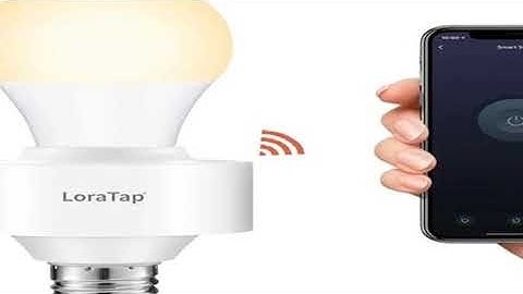 Tuya Smart ZigBee 3.0 Led Bulb Socket Lamp Adapter Holder E27 Works with Google Home Alexa Echo Remo