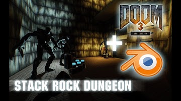 Doom 3 map : Stack Rock Dungeon - With RBDoom3BFG SourcePort